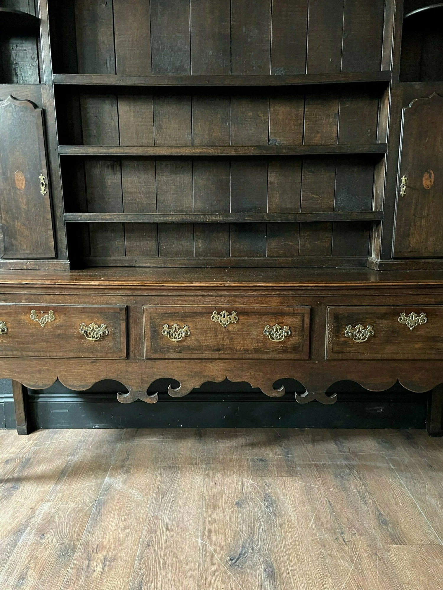 Unknown George III Welsh Oak Dresser, 18th Century And Earlier 6 Unknown George III Welsh Oak Dresser, 18th Century And Earlier - Image 6