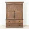 Unknown Georgian English Scrumbled Pine Housekeepers Cupboard