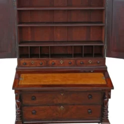 Georgian Mahogany Housekeeper's Cupboard Secretaire 11 Georgian Mahogany Housekeeper's Cupboard Secretaire -Storage Furniture Sales 2024 georgian mahogany housekeeper s cupboard secretaire 0 2