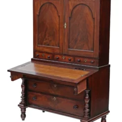 Georgian Mahogany Housekeeper's Cupboard Secretaire 16 Georgian Mahogany Housekeeper's Cupboard Secretaire -Storage Furniture Sales 2024 georgian mahogany housekeeper s cupboard secretaire 0 7