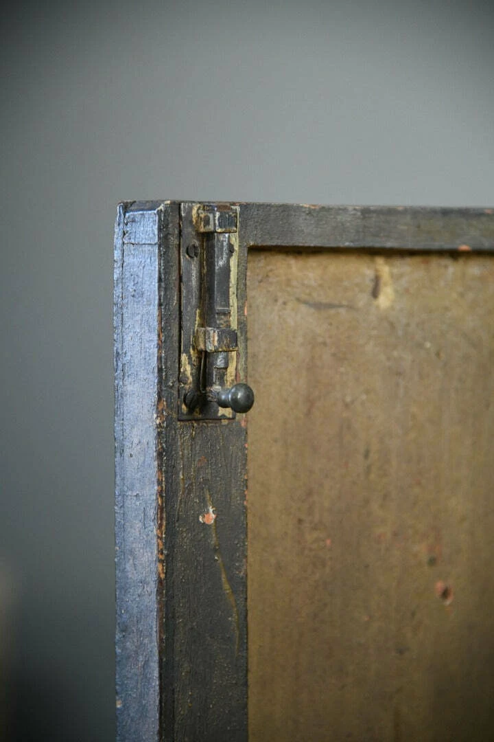 Unknown Georgian Painted Corner Cupboard 11 Unknown Georgian Painted Corner Cupboard - Image 11