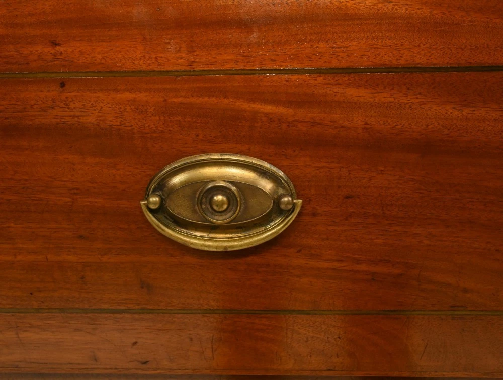 Unknown Georgian Secretaire Bookcase Desk Mahogany 1800 10 Unknown Georgian Secretaire Bookcase Desk Mahogany 1800 - Image 10