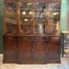 Unknown Georgian Style Mahogany Breakfront Library Bookcase