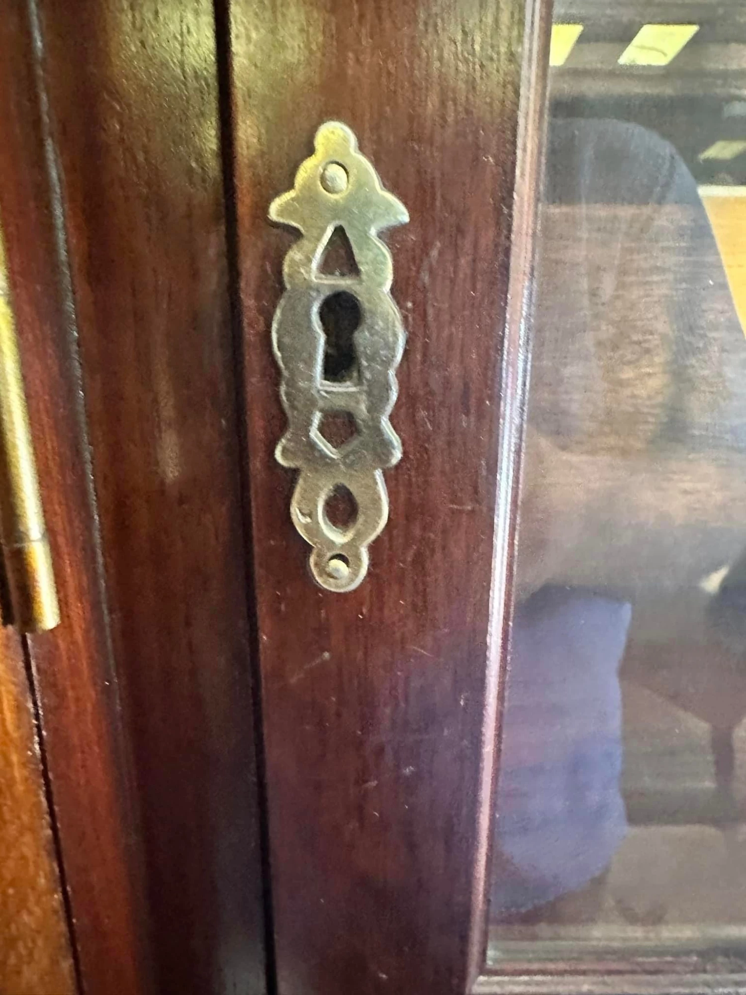 Unknown Georgian Style Mahogany Breakfront Library Bookcase 4 Unknown Georgian Style Mahogany Breakfront Library Bookcase - Image 4