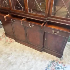 Unknown Georgian Style Mahogany Breakfront Library Bookcase 17 Unknown Georgian Style Mahogany Breakfront Library Bookcase -Storage Furniture Sales 2024 georgian style mahogany breakfront library bookcase sku96747715 0 5