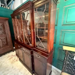 Unknown Georgian Style Mahogany Breakfront Library Bookcase 19 Unknown Georgian Style Mahogany Breakfront Library Bookcase -Storage Furniture Sales 2024 georgian style mahogany breakfront library bookcase sku96747715 0 7