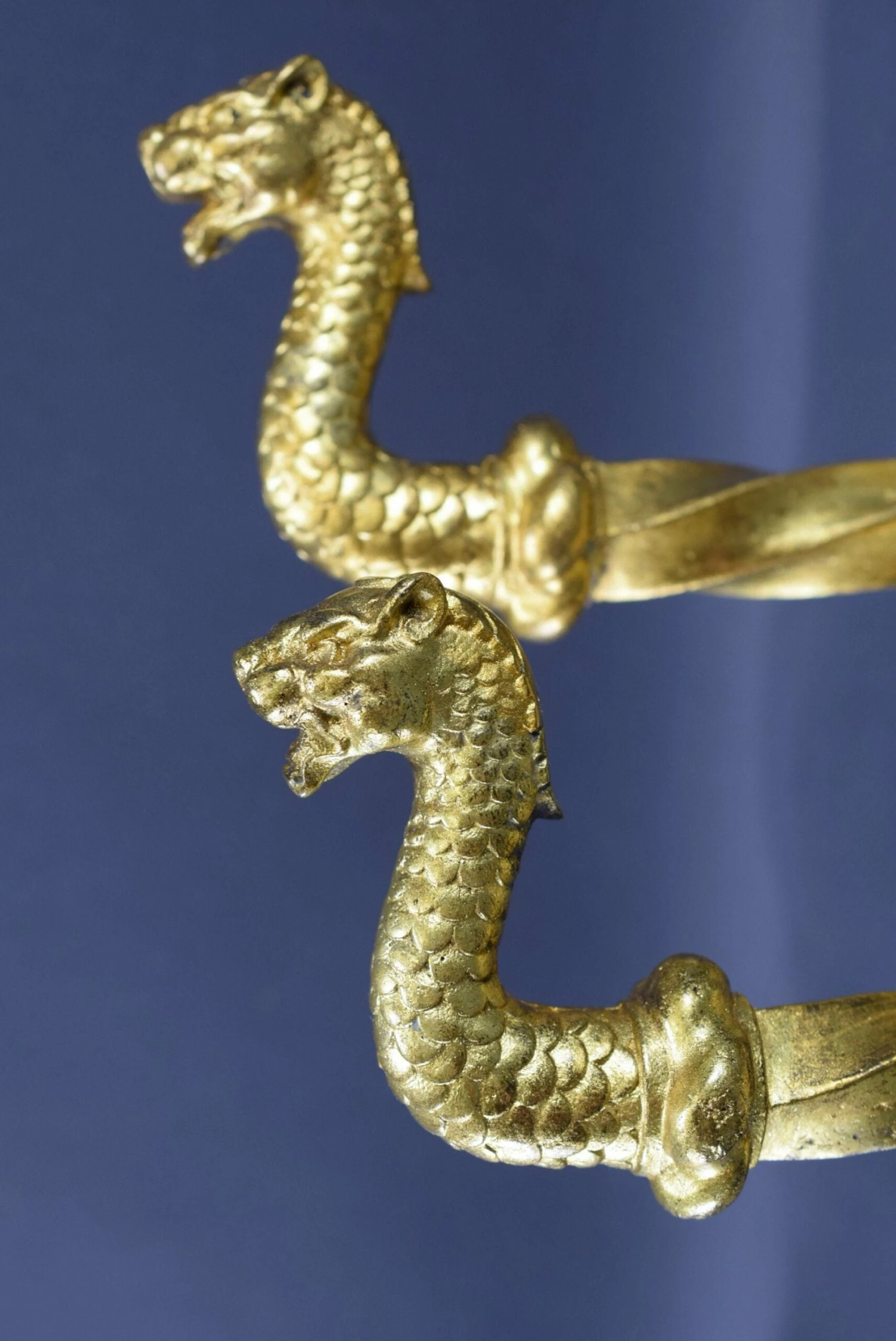 Unknown Gilt Bronze Panther Holdbacks Drapery Tie Back Curtain Holder Wall Hooks 7 Unknown Gilt Bronze Panther Holdbacks Drapery Tie Back Curtain Holder Wall Hooks - Image 7