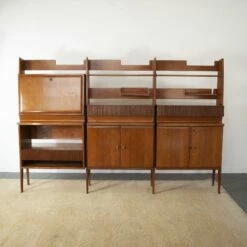 Gio Ponti In The Style Italian Mid Century Bookcase 50's -Storage Furniture Sales 2024 gio ponti in the style italian mid century bookcase 50 s sku54213329 0 17