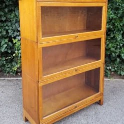 Golden Oak Stacking Solicitors Bookcase