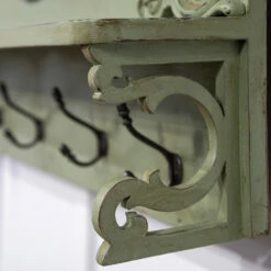 Green Arched Indian Coat Rack, Oriental -Storage Furniture Sales 2024 green arched indian coat rack oriental sku74589682 0 5