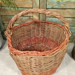 Hand Made Willow Storage Fruit Picking Log Linen Hamper Basket -Storage Furniture Sales 2024 hand made willow storage fruit picking log linen hamper basket 0 5