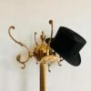 Hollywood Regency Coat Rack Hall Tree Coat And Hat Hanger Entryway Standing Coat Rack Column Twisted Style