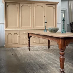 Unknown Huge 19th C. Country House Pine Housekeepers Cupboard