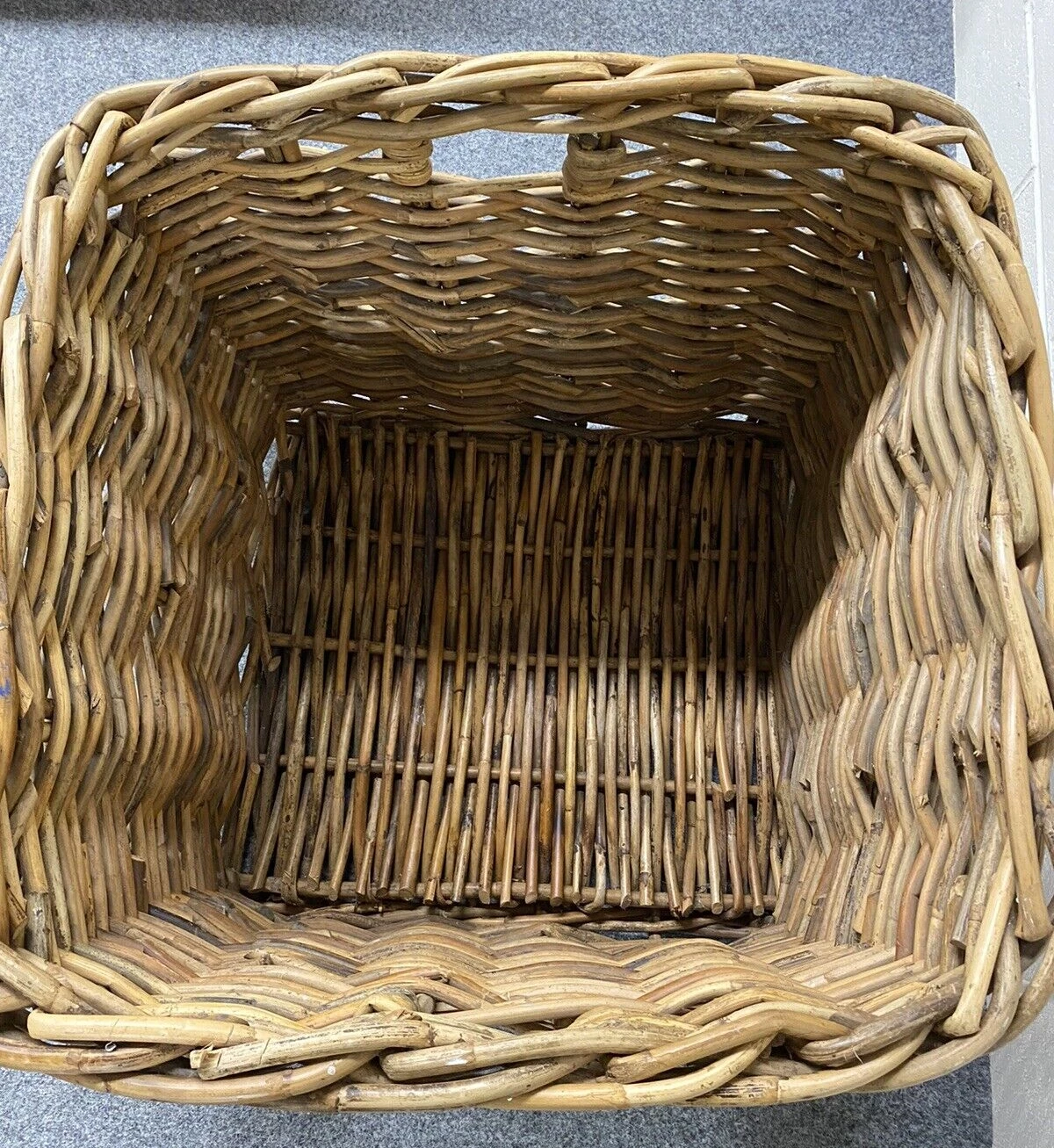 Huge Kubu Wicker Basket For Storage Of Logs, Toys, Blankets, Cushions, Laundry, 6 Huge Kubu Wicker Basket For Storage Of Logs, Toys, Blankets, Cushions, Laundry, - Image 6