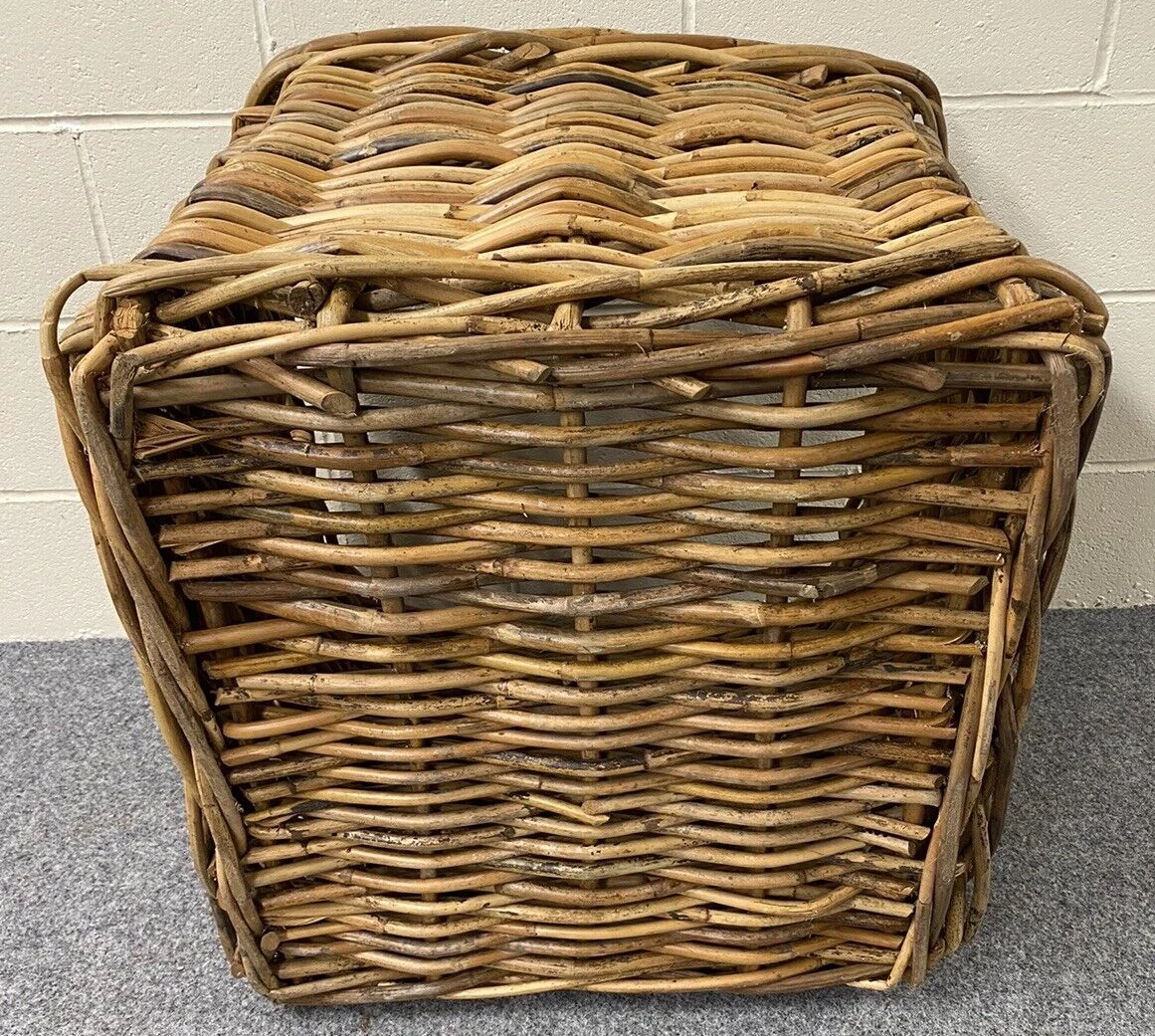 Huge Kubu Wicker Basket For Storage Of Logs, Toys, Blankets, Cushions, Laundry, 11 Huge Kubu Wicker Basket For Storage Of Logs, Toys, Blankets, Cushions, Laundry, - Image 11