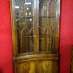 Impressive Sheraton Style Astral Glazed Mahogany Concaved Shaped Corner Cupboard -Storage Furniture Sales 2024 impressive sheraton style astral glazed mahogany concaved shaped corner cupboard sku91546762 0 6 scaled