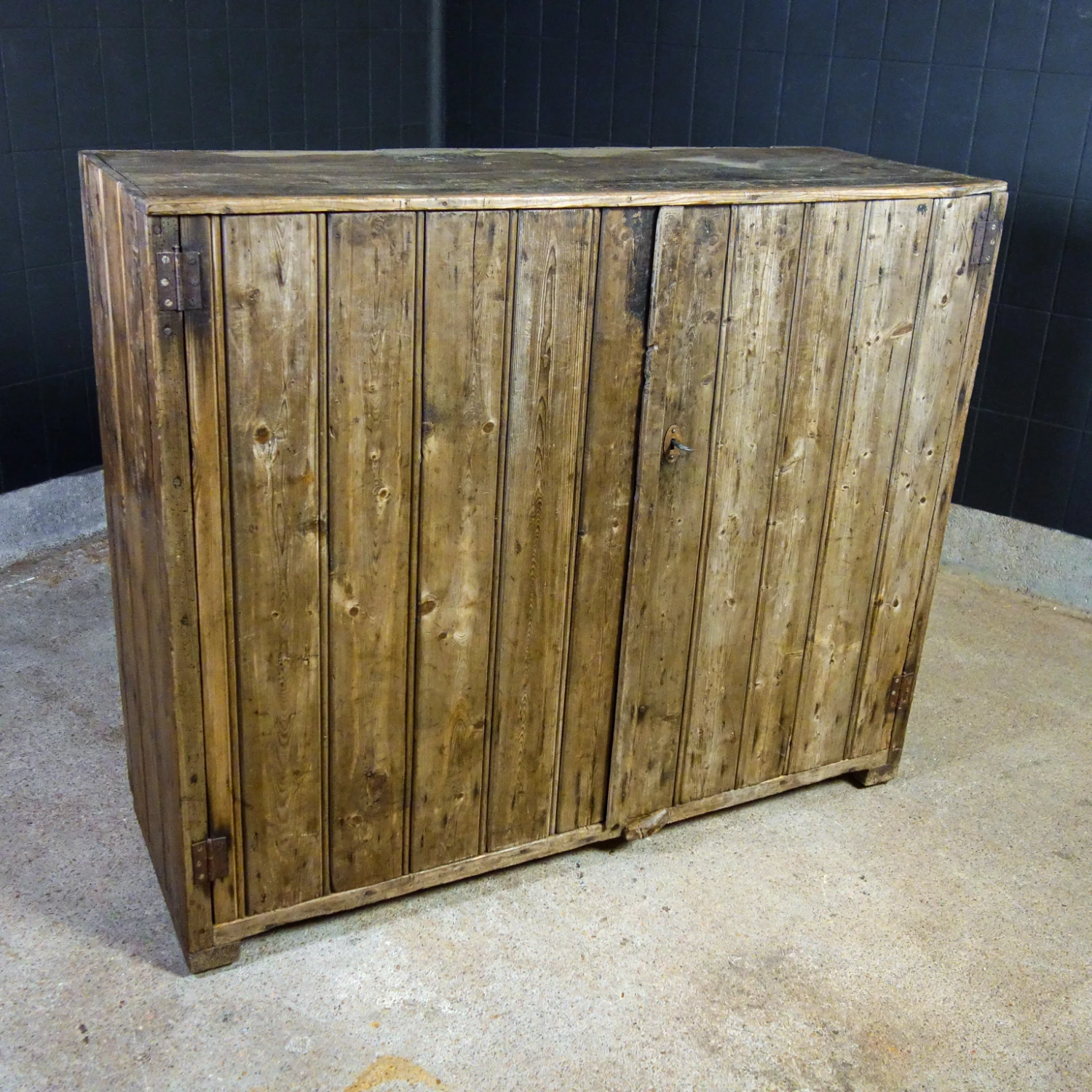 Industrial Shelf From Bicycle Repair – 1930s 2 Industrial Shelf From Bicycle Repair – 1930s - Image 2