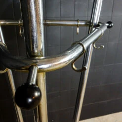 Unknown Industrial Standing Coat Rack Chrome 1960s -Storage Furniture Sales 2024 industrial standing coat rack chrome 1960s sku81216548 0 4