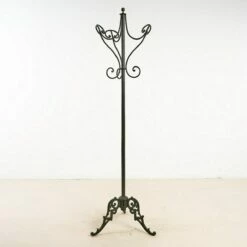 Unknown Iron And Cast Iron Coat Hanger