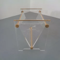 Italian Acrylic Glass & Brass Magazine Rack 1970s -Storage Furniture Sales 2024 italian acrylic glass brass magazine rack 1970s sku69268577 0 13