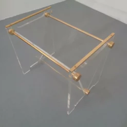 Italian Acrylic Glass & Brass Magazine Rack 1970s -Storage Furniture Sales 2024 italian acrylic glass brass magazine rack 1970s sku69268577 0 4