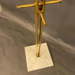 Unknown Italian Coat Rack In Brass And Base In Marble, Circa 1960s -Storage Furniture Sales 2024 italian coat rack in brass and base in marble circa 1960s sku93927733 0 6