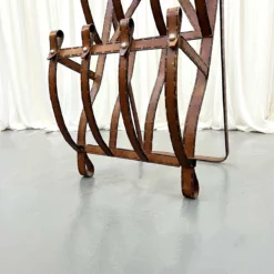 Unknown Jacques Adnet Style Magazine Rack -Storage Furniture Sales 2024 jacques adnet style magazine rack sku13346645 0 6