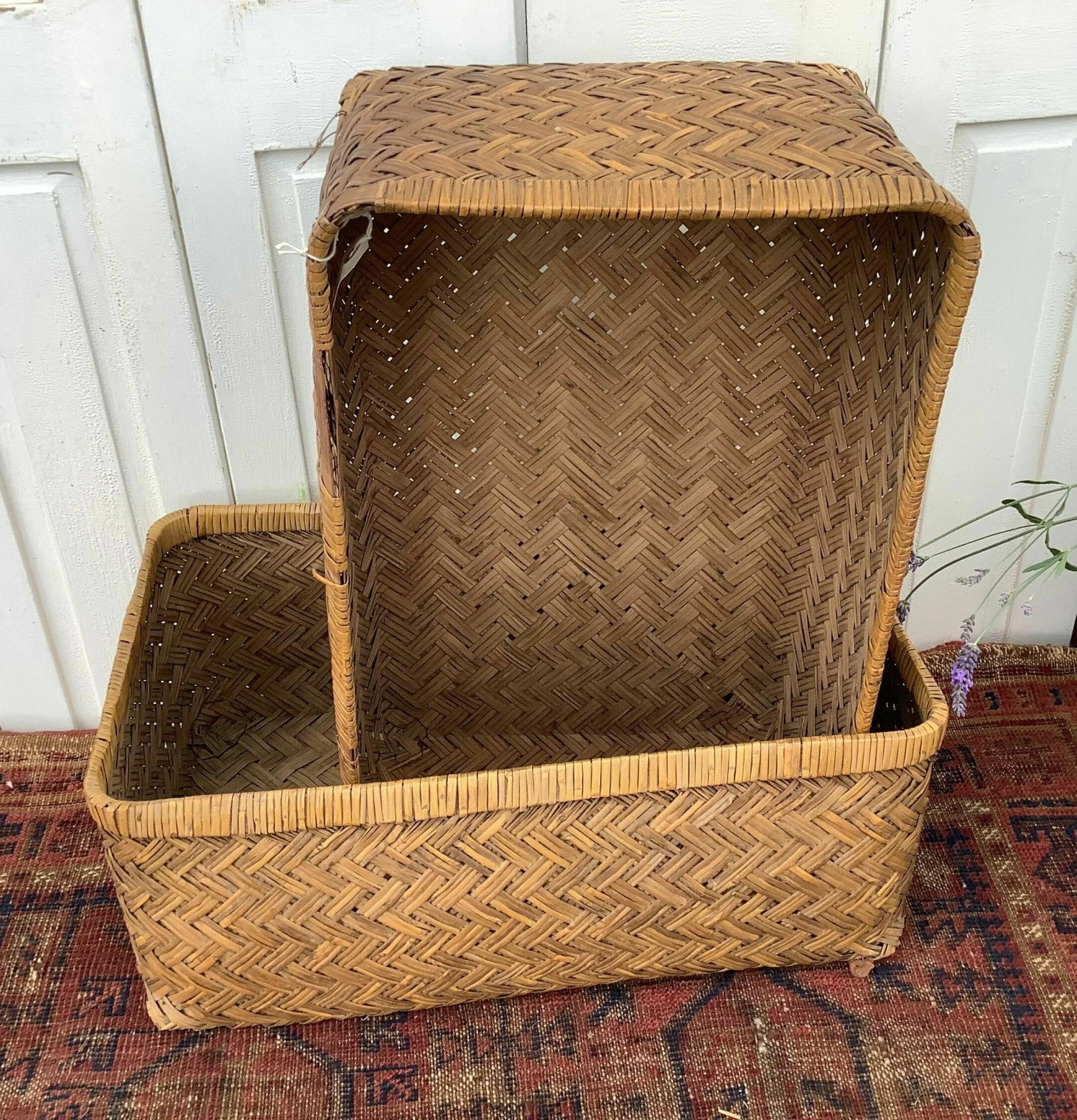 Japanese Clamshell Basket, 1940s 3 Japanese Clamshell Basket, 1940s - Image 3