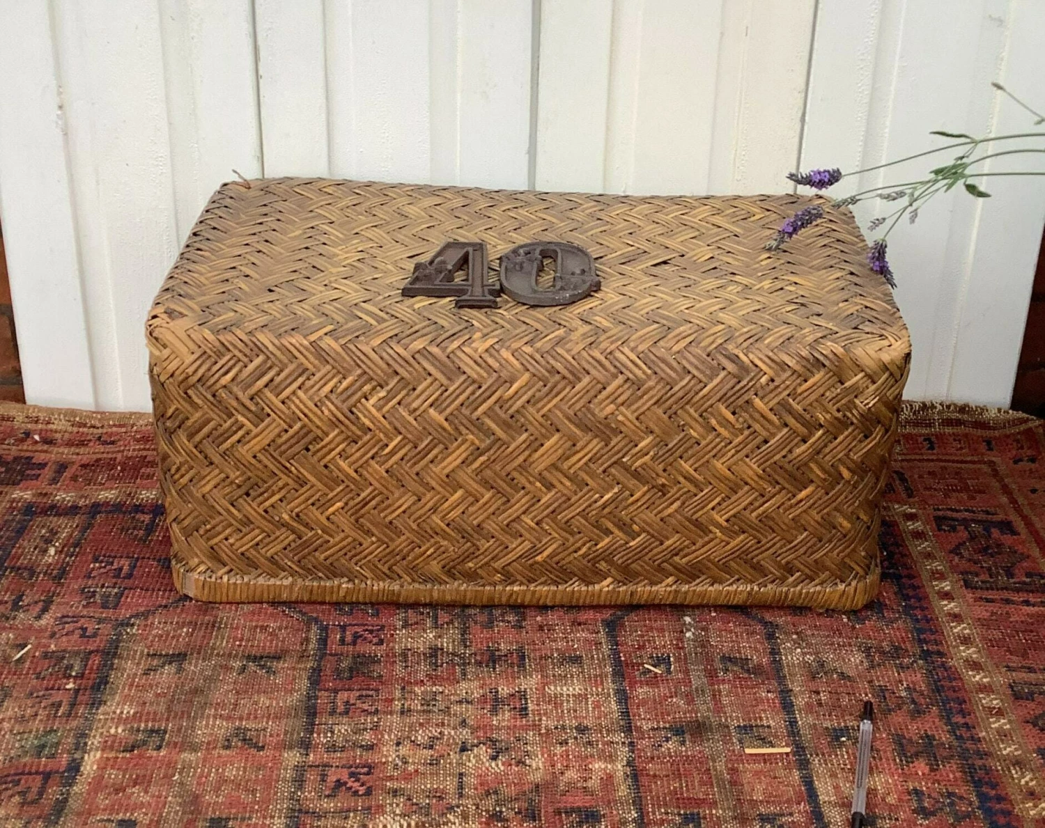 Japanese Clamshell Basket, 1940s 5 Japanese Clamshell Basket, 1940s - Image 5