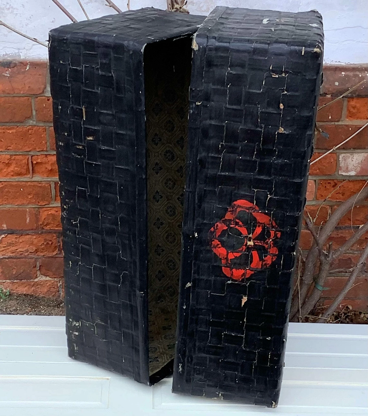 Unknown Japanese Kimono Basket, 1900s, Antique 4 Unknown Japanese Kimono Basket, 1900s, Antique - Image 4