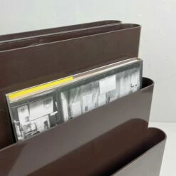 Kartell Brown Magazine Rack With 6 Compartments By Giotto Stoppino For Kartell Model 4675 Italy 1970s -Storage Furniture Sales 2024 kartell brown magazine rack with 6 compartments by giotto stoppino for kartell model 4675 italy 1970s sku11900545 0 4