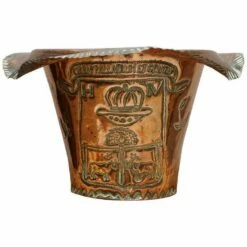 King Henry IV Coat Of Arms Armorial Crest French Copper Ice Campaign Bucket