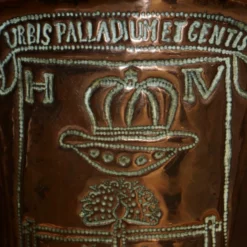 King Henry IV Coat Of Arms Armorial Crest French Copper Ice Campaign Bucket -Storage Furniture Sales 2024 king henry iv coat of arms armorial crest french copper ice campaign bucket sku53302088 0 4