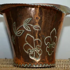 King Henry IV Coat Of Arms Armorial Crest French Copper Ice Campaign Bucket -Storage Furniture Sales 2024 king henry iv coat of arms armorial crest french copper ice campaign bucket sku53302088 0 7