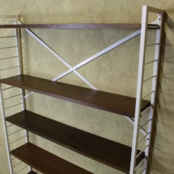 Unknown Ladderax 3 Bay Wide Bookcase With White Ladders -Storage Furniture Sales 2024 ladderax 3 bay wide bookcase with white ladders sku52404683 0 1