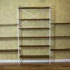 Unknown Ladderax 3 Bay Wide Bookcase With White Ladders