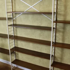 Unknown Ladderax 3 Bay Wide Bookcase With White Ladders -Storage Furniture Sales 2024 ladderax 3 bay wide bookcase with white ladders sku52404683 0 5