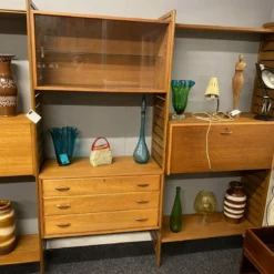 Staples Ladderax Modular Wall Unit, 1960’s Teak -Storage Furniture Sales 2024 ladderax wall unit 1960s teak sku57322754 0 scaled