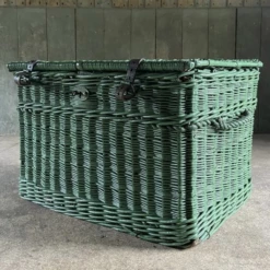 Large And Lockable Green Linen / Laundry Basket -Storage Furniture Sales 2024 large and lockable green linen laundry basket sku96084164 0 2