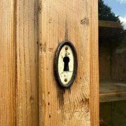 Unknown Large Antique Pine Glazed Top Kitchen Farmhouse Dresser -Storage Furniture Sales 2024 large antique pine glazed top kitchen farmhouse dresser sku98545395 0 5