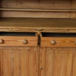 Large Antique Stripped Pine Continental Kitchen Dresser -Storage Furniture Sales 2024 large antique stripped pine continental kitchen dresser sku75200147 0 2 scaled