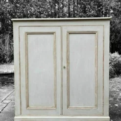 Large Antique Victorian Grey Painted School Cupboard Hall Toy Storage Cabinet -Storage Furniture Sales 2024 large antique victorian grey painted school cupboard hall toy storage cabinet sku82239062 0 5