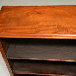 Unknown Large Antique Victorian Mahogany Open Bookcase 17 Unknown Large Antique Victorian Mahogany Open Bookcase -Storage Furniture Sales 2024 large antique victorian mahogany open bookcase sku75479890 0 6