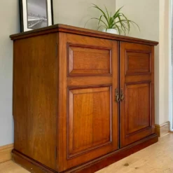 Large Campaign Cupboard In Mahogany And Brass -Storage Furniture Sales 2024 large campaign cupboard in mahogany and brass sku46439658 0 4