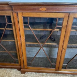 Unknown Large Edwardian Breakfront Bookcase -Storage Furniture Sales 2024 large edwardian breakfront bookcase sku37982536 0 3