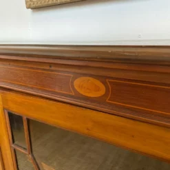 Unknown Large Edwardian Breakfront Bookcase -Storage Furniture Sales 2024 large edwardian breakfront bookcase sku37982536 0 6