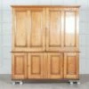 Large Estate Made Scottish Pine Housekeepers Cupboard