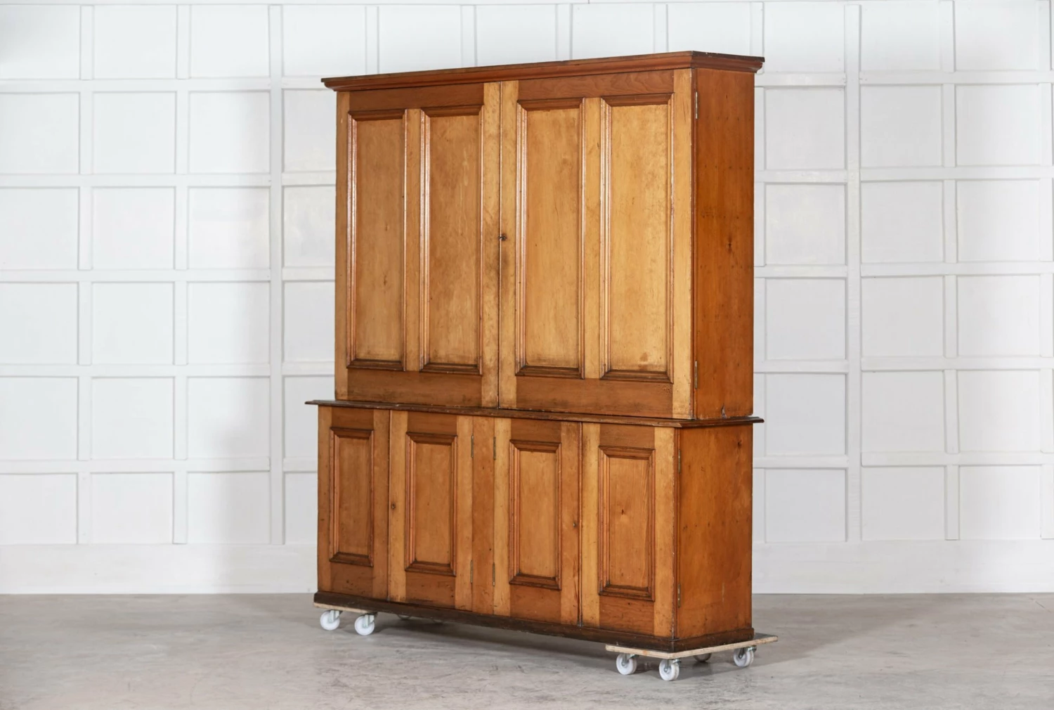 Large Estate Made Scottish Pine Housekeepers Cupboard 3 Large Estate Made Scottish Pine Housekeepers Cupboard - Image 3