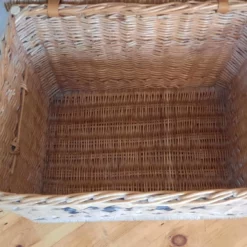 Large F & M Wicker Storage Basket Fortnum & Mason With Handles -Storage Furniture Sales 2024 large f m wicker storage basket fortnum mason with handles sku93426069 0 3