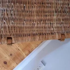 Large F & M Wicker Storage Basket Fortnum & Mason With Handles -Storage Furniture Sales 2024 large f m wicker storage basket fortnum mason with handles sku93426069 0 4